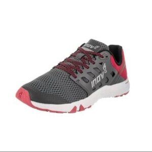 Inov-8 All Train 215 Gray Pink Training Shoes Size 9.5 Lightweight Mesh Durable